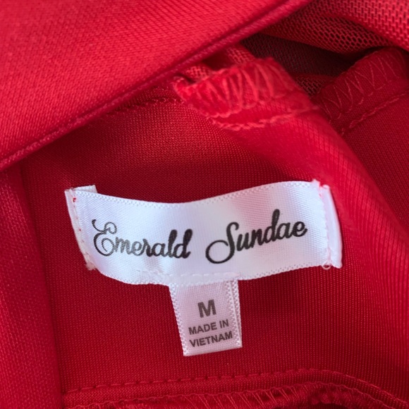 Red Bodycon Dress - Picture 7 of 7